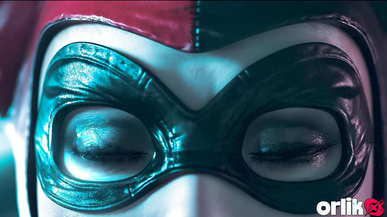 Harley Quinn îl suge și îl fute pe Batman după un villainy profitabil - animație 3D pasională