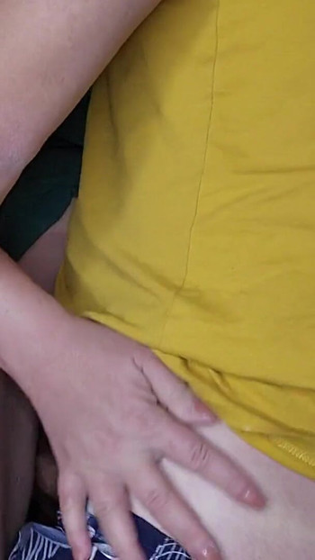 Powerful moment from "Fucking my neighbours wife standing missionary and cumming in her pussy"