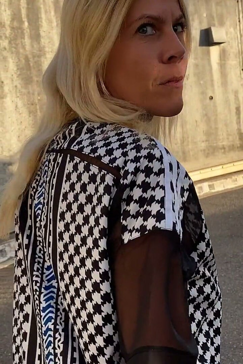 Horny Blonde MILF Slut Gets Fucked Throughout the Parking Garage