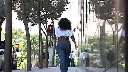 Black BBW Banged Hard by a Big Black Cock