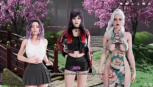 Julia in Japan 4 pool-training ging nicht wie geplant