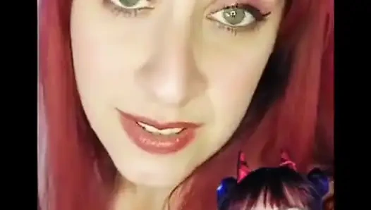 Shyfxx mempermalukan kontol pendek ini atas permintaannya! JOI Femdom