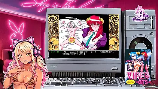 Hentai oyunu "Viper GTS" oynuyor