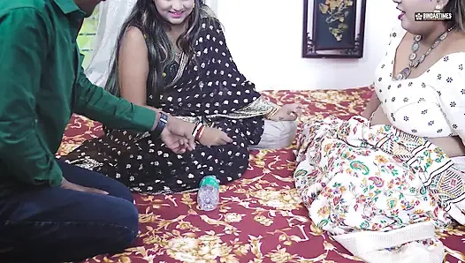 Truth & Dare Game Me Tharki Devar apne Dono Bhabhio Ko Choda ( Hindi Audio )