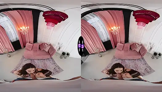 Two Sluts One Cock - Besties Share a Thick Cum Load - TeenMegaWorld