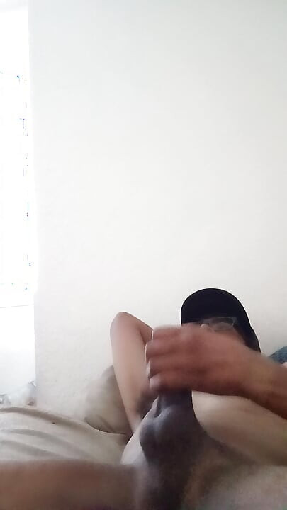 Hand solo - Rock hard cock ready to cum