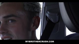 Twink Stepbrother Goes Cruising With Jock Stepbrother POV