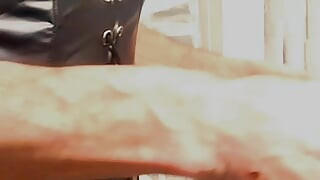 Cdmichelle Wearing Black One-piece Bodysuit Then Putting on Sexy White Dress