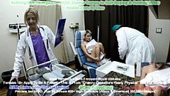 $CLOV Channy Crossfire Gets Gyno Exam From Nurse Stacy Shepard & Doctor Tampa During Channy's Yearly Physical Examinatio