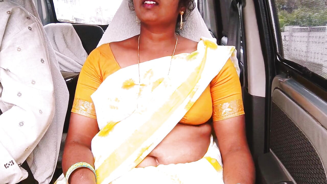 Indian Car Sex. House Maid Try to Fucking with House Owner. Telugu Dirty Talks.