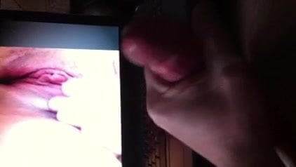 jacking off and cumming once again