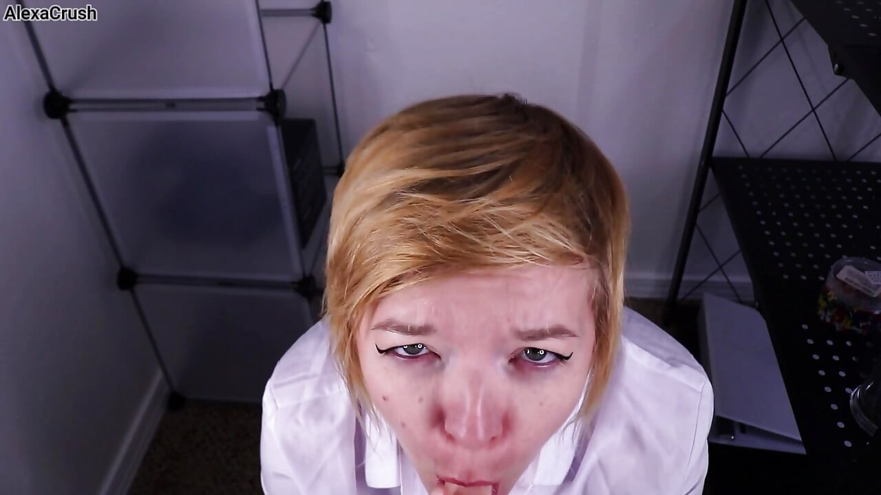 Pego no boquete pov da sala de estoque