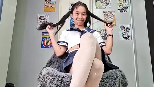 Gadis kampus nilon joi