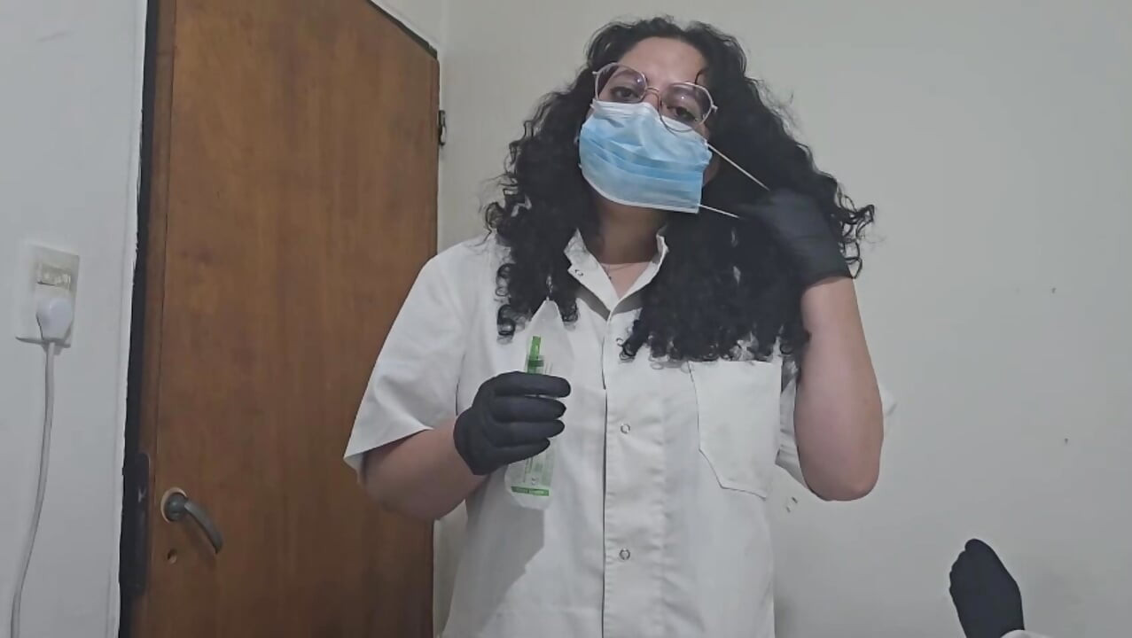 BabyLuna939 is my nurse but ends up asking me to inject her against the gurney Ft Eddie Queens Part 1