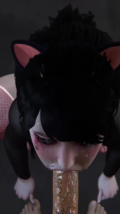 POV Deepthroat From a Pet Girl - Teen Blowjob
