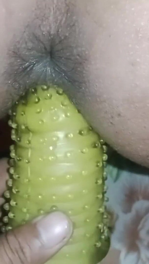 Wife fucking dotted Big condom sex | Clip 1