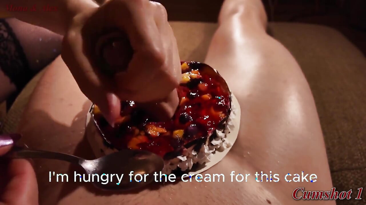 MILF Serves 10 Cumshots on Birthday Cake… Then Eats Every Slice