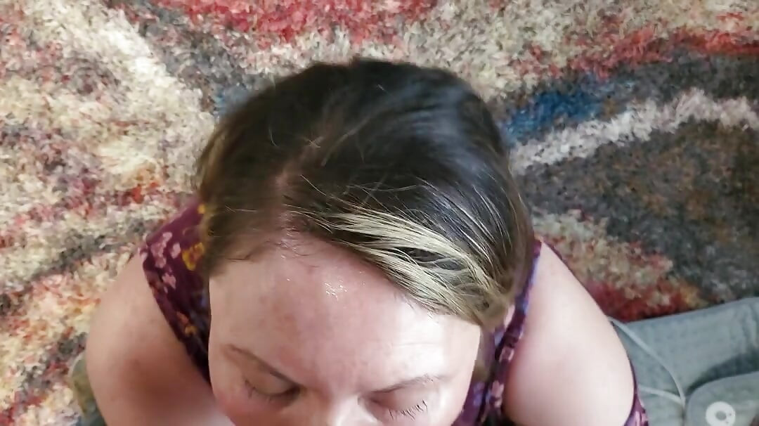 OMG she's ravenous for cock she sucks and cums forever trying to make him cum