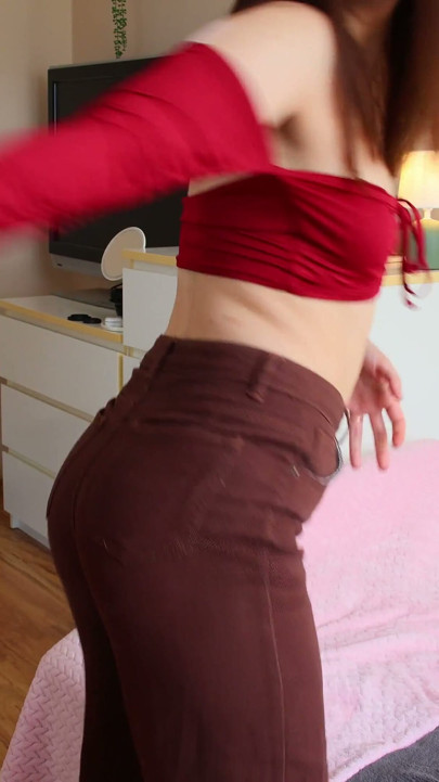 Slave Licks and Sucks Mistress's Anus
