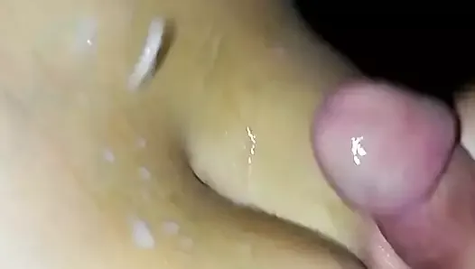 blowjow cum on face and tits very hot