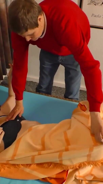 Spectacular moment from "Hausmeister Krause fickt die Nachbarin"