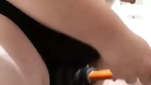 Disgusting Pig Fucks Plunger