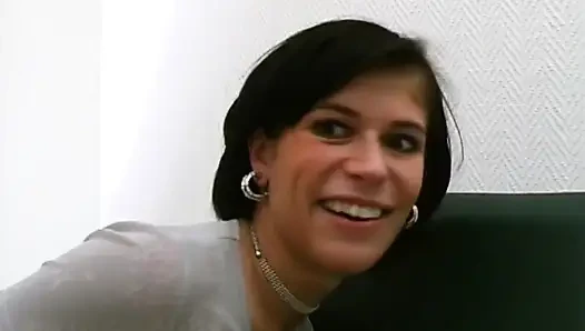 Sexy französisches schätzchen, riesiger großer einlauf und großer schwanz