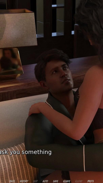 Epski trenutak iz "Harmony Haven - Poglavlje 2 - V0.6 - Kevin je natjerao Rachel da nastupi kao camgirl - Demo"