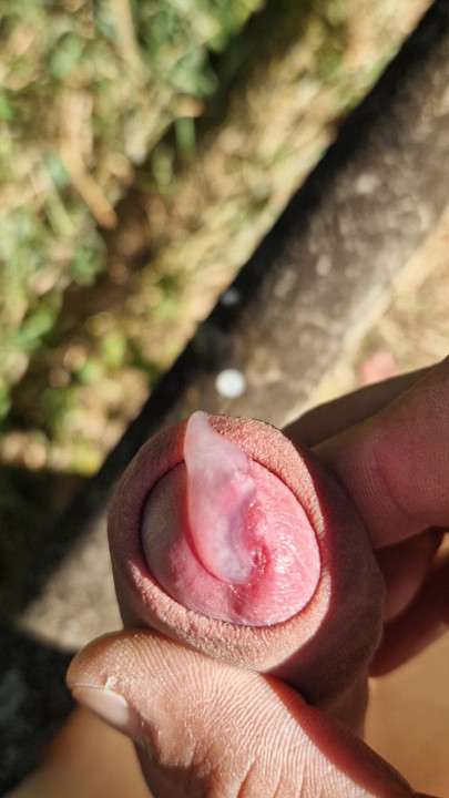flowing sperm