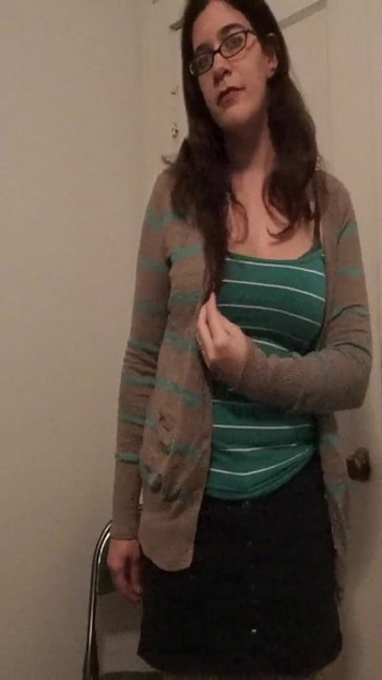 Stunning moment from "Shady Producer Interviews Filthy but Shy Slut Vicki"