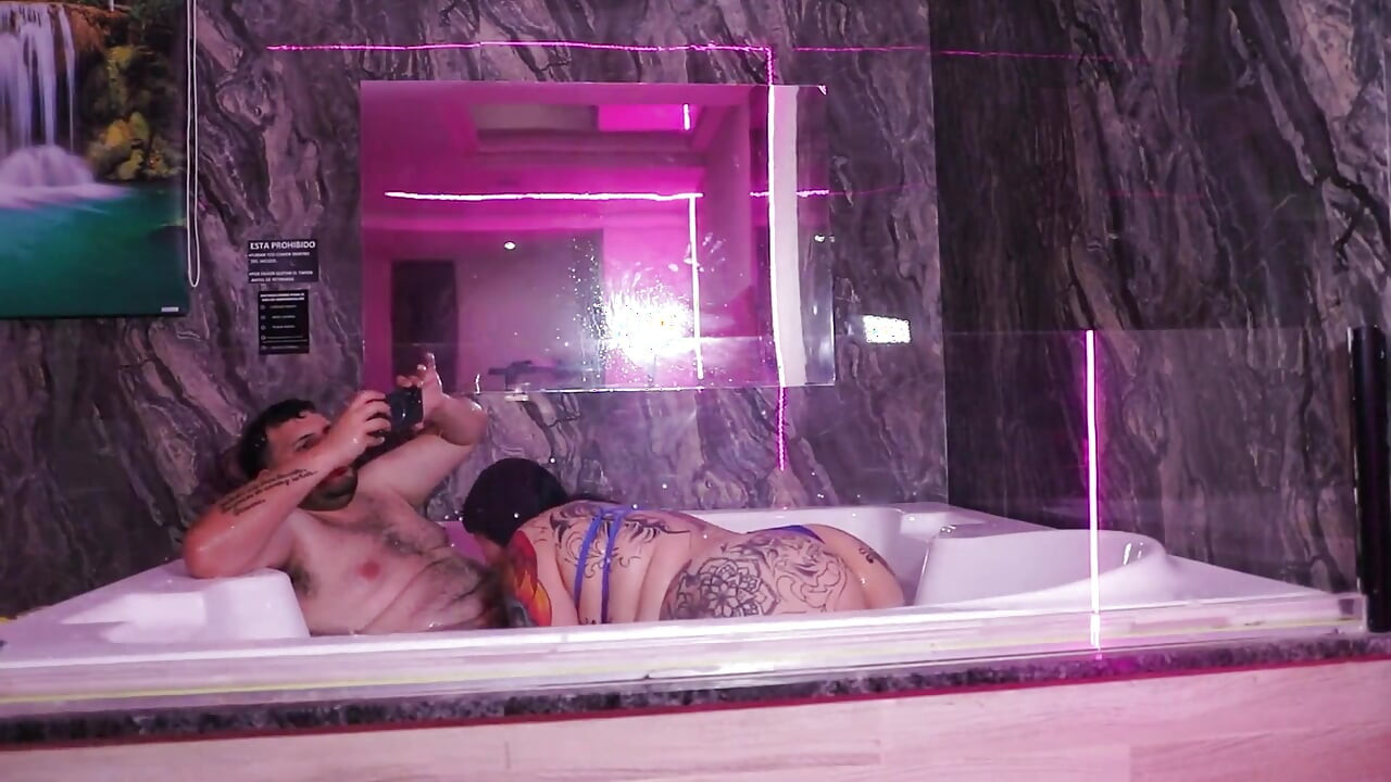 Anal in the Jacuzzi with a Little Argentinian Girl Who Wanted Her Virgin Ass Broken