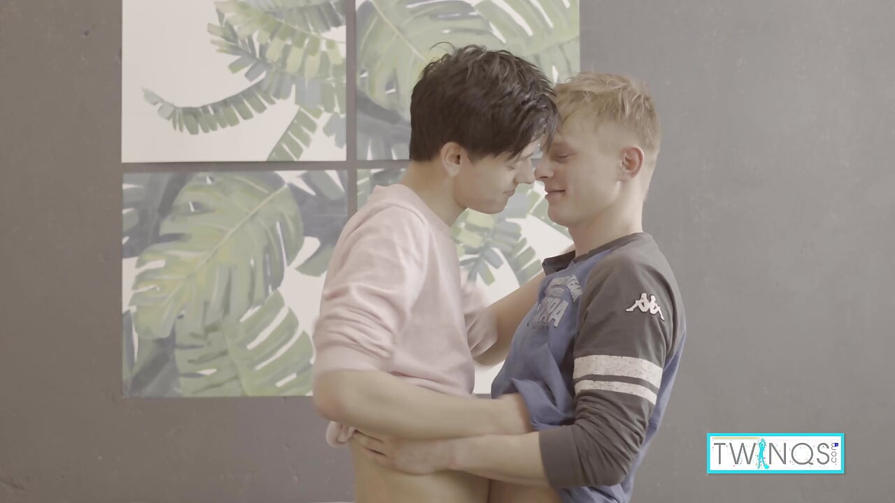 Skinny Brunette Logan Butt Fucks Cock Sucking Twink Jacob!