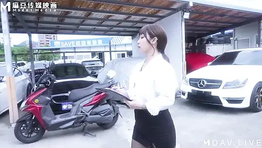 Md-0265 Footjob Sales Pitch dari pramuniaga