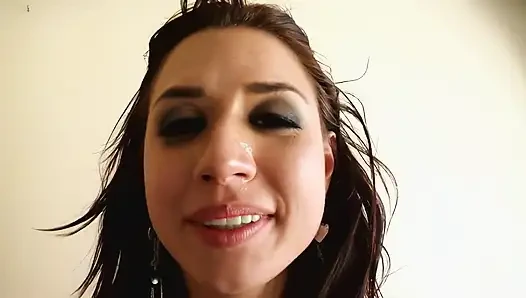 Oyuncu seçmelerinde iki adamla vahşi sikiş