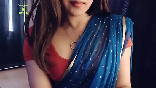 Cammodel Badgirllhr en sari
