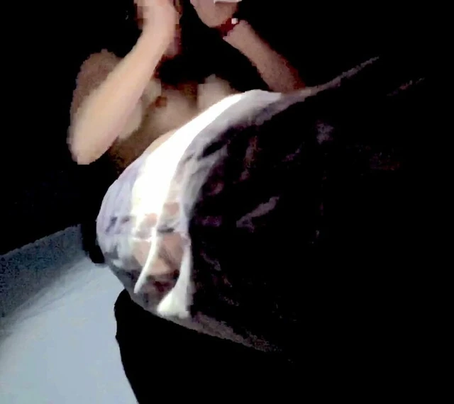 Tits out camping