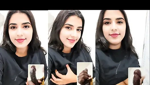 horny Stepsister Masterbating with her Ex on whats app