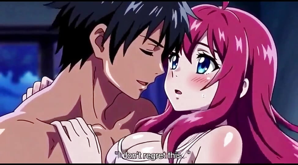 Stepsister come in stepbrother room at midnight 3D Anime