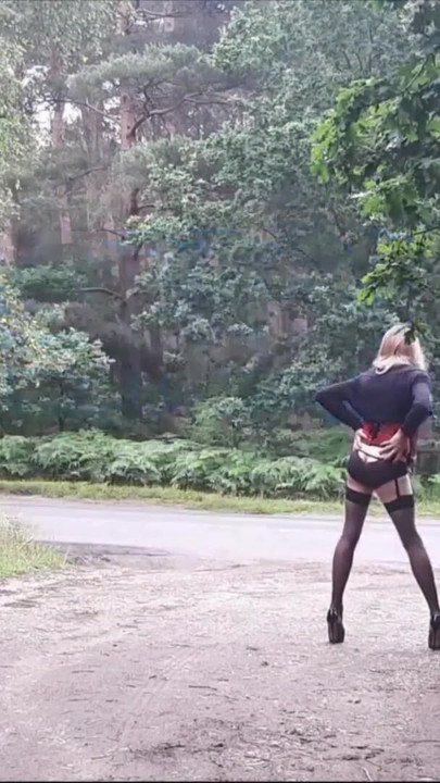 Must-share moment from "Tranny Stripping by the Roadside"