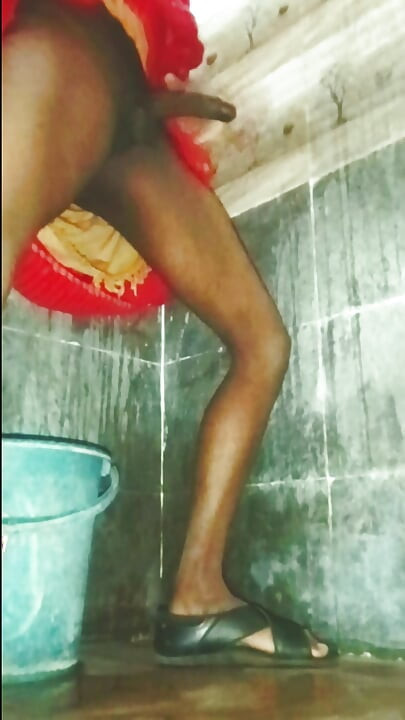 Indian crossdresser tamil showing ass and cock masturbation