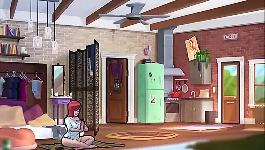 Summertime Saga: I've seen Grace's boobs and Eve's hot body