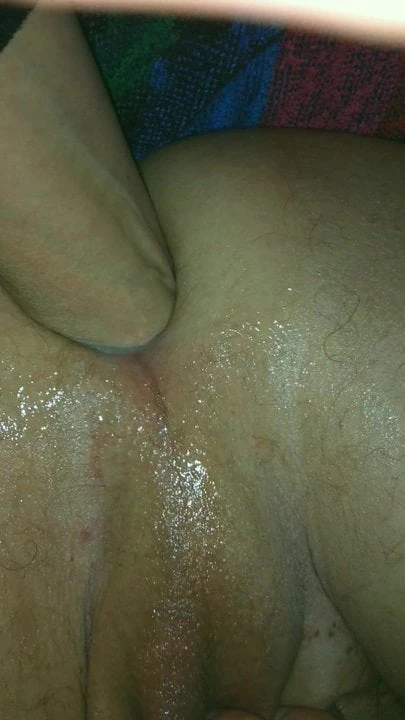 Fist fucking hubby's slutty ass