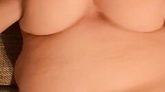 Giant tits squeezing and jiggling around - love comments