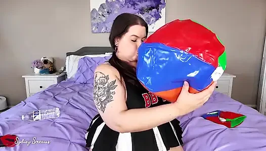 Beach Ball Blow-up Challenge