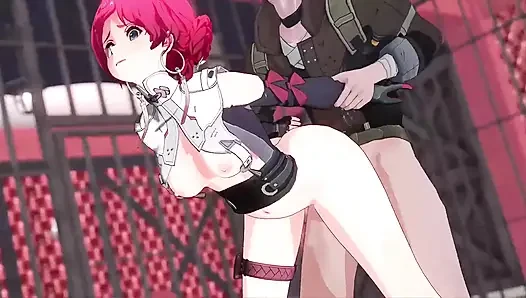 Wummernde wellen - danjin wird absolut gefickt - hentai-animation 3d
