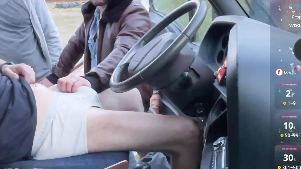 Three Guys Truck Session Gets Intense