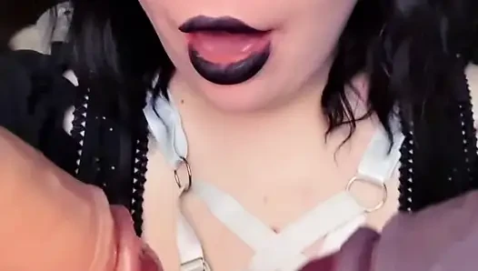 Bunny Servant Empties 2 Cocks