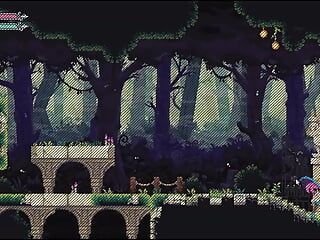 Ведьма-флип, pixel хентай игра эпизод 4 гэнгбэнг в лесу с гоблином!