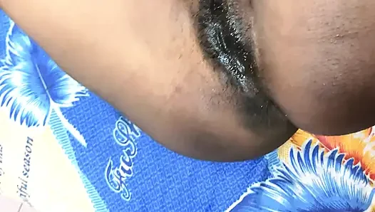 My stepsister crazy for fucking when she see my big panis