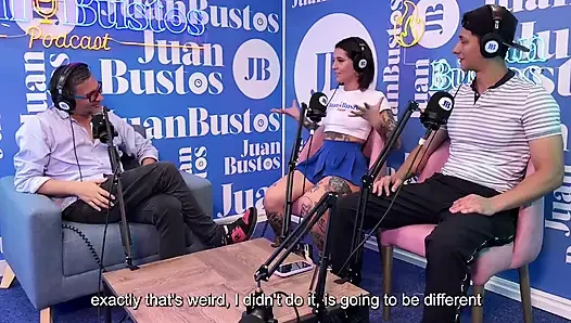 Blaze Rager Likes Hard Anal Sex with Huge Cock in Juan Bustos Podcast